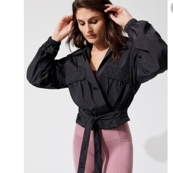 Free People Jackets & Blazers - Free People Movement Kim Plunge jacket